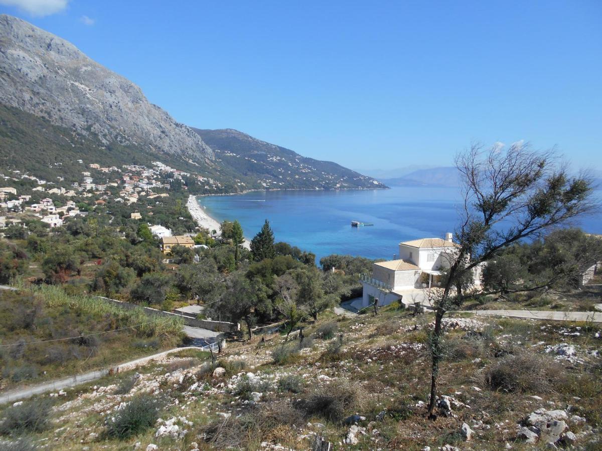 Lukia Barbati Mare Villa Bagian luar foto